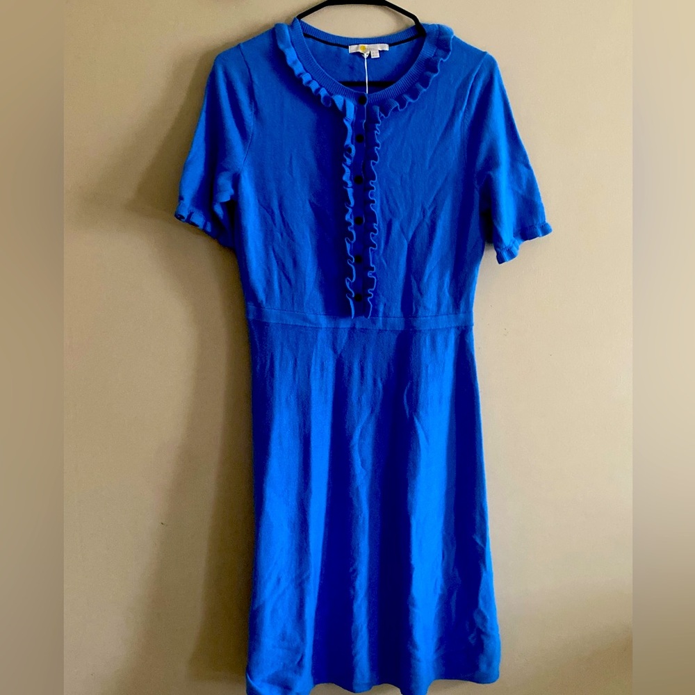 Boden ruffle dress